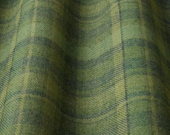 Hunter Highland Wool Blend Tartan Check Upholstery Grade Curtain Cushion Fabric