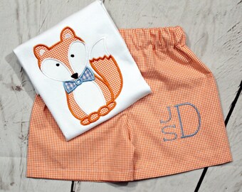 boys fox shorts