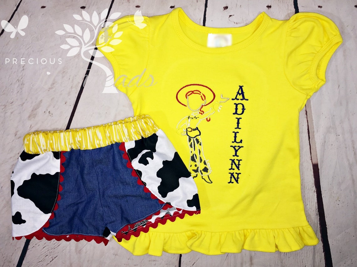 Girls Toy Story Jessie Shirt Toddler Jessie Toy Story Etsy