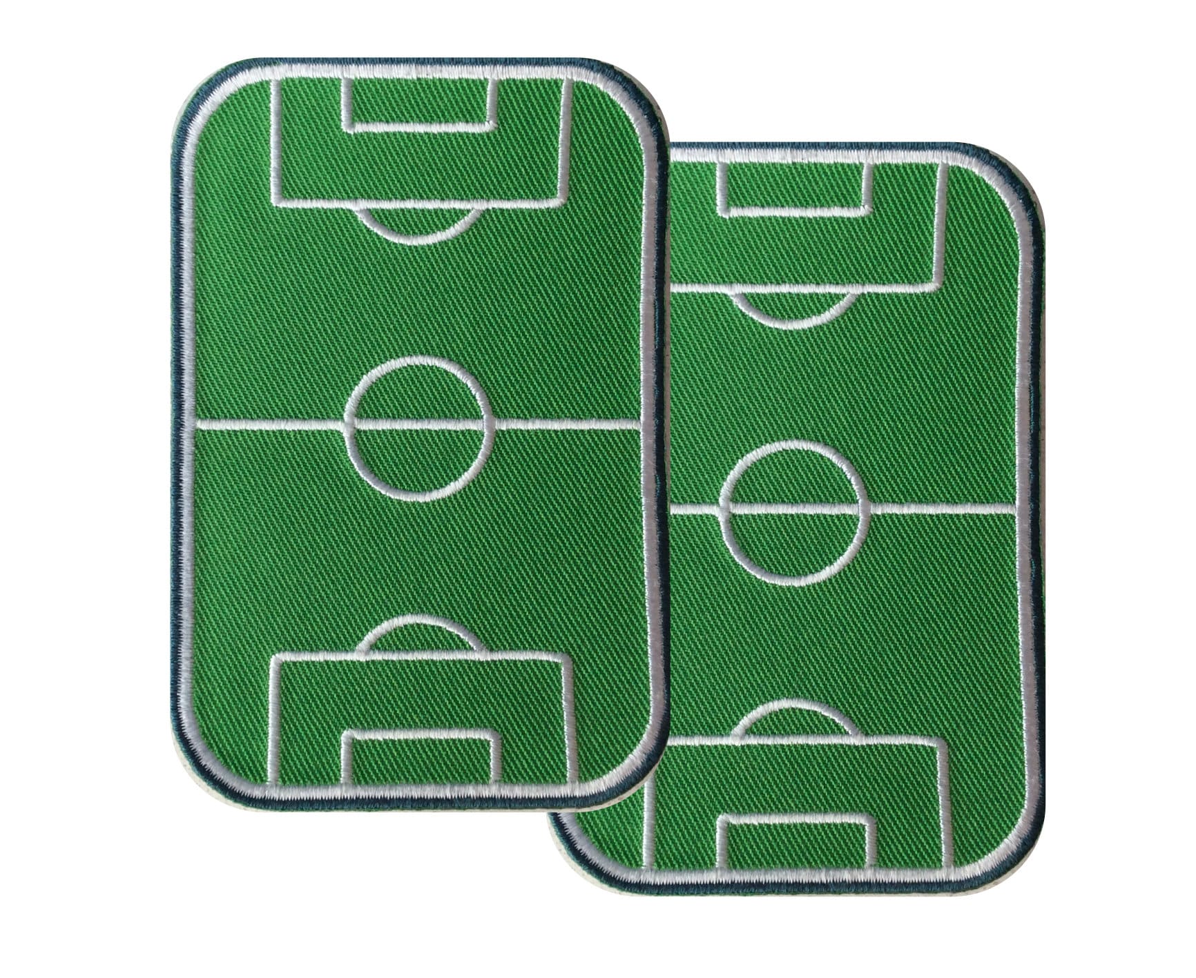 Soccer Field Iron-on Knee Patches sold in Pair Football 