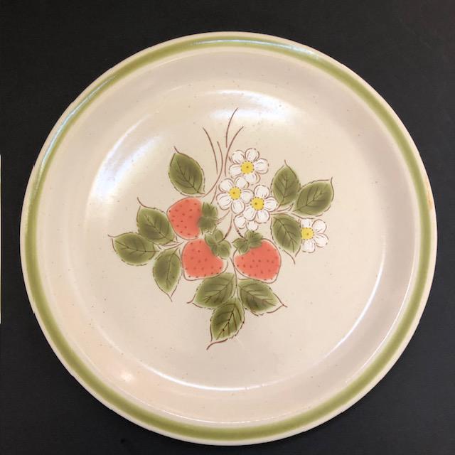 Vintage Spring Collection Strawberry Patch Dinner Plate Free Shipping ...