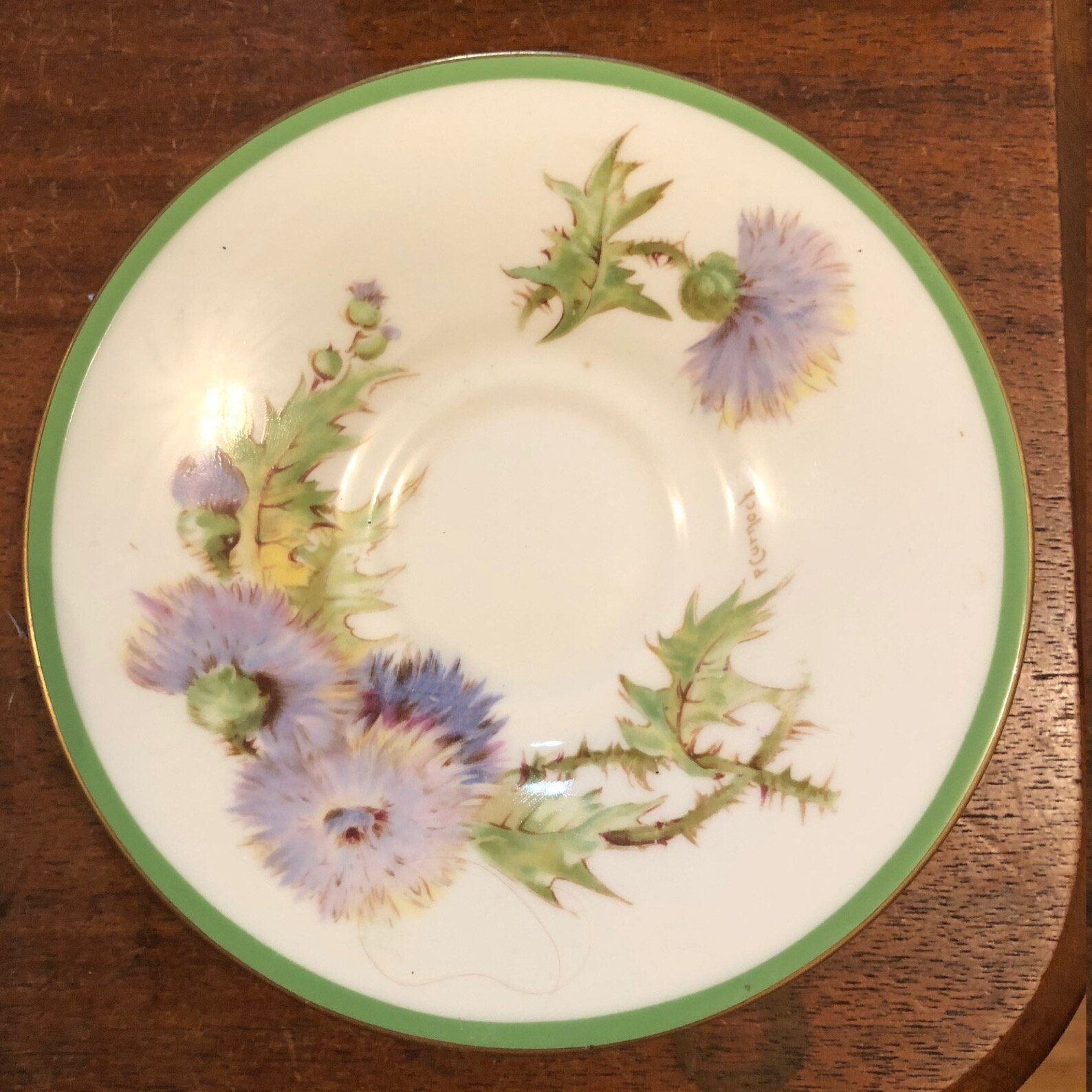 Royal Doulton Glamis Thistle Pattern Bone China Cup Saucer Etsy