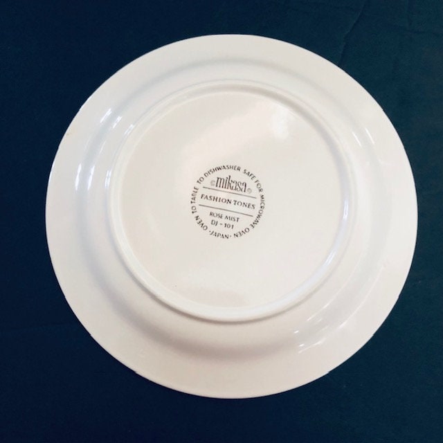 Single Mikasa Rose Mist Salad or Luncheon Plate Free Shipping Dish