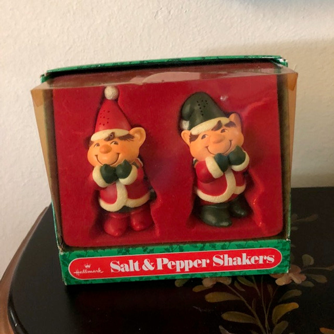 Vintage Hallmark Elf Salt & Pepper Shakers Etsy