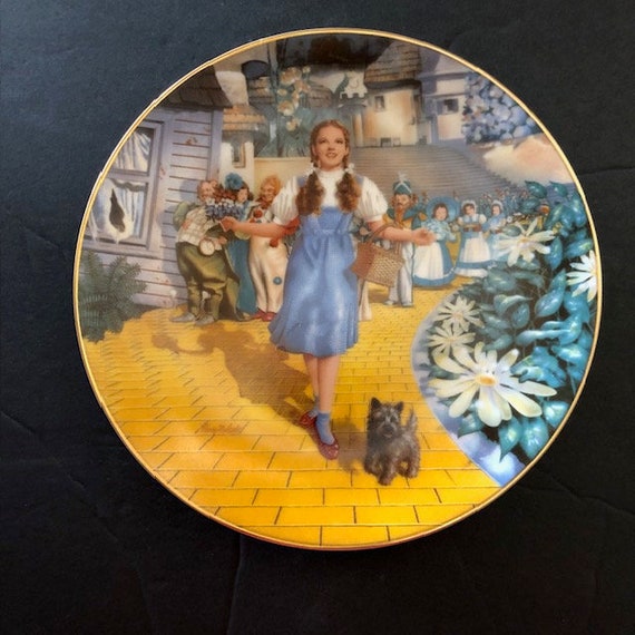 洋書 BRADFORD EXCHANGE Vintage Bradford Exchange Wizard of Oz “follow the Yellow