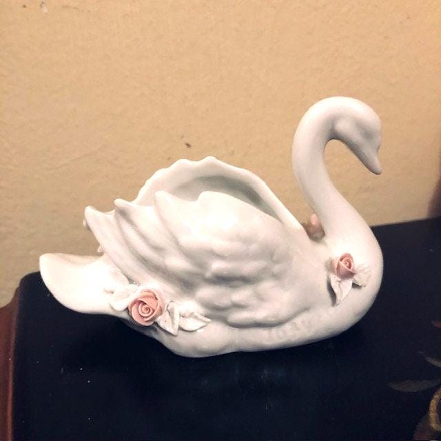Dresden Swans - Etsy