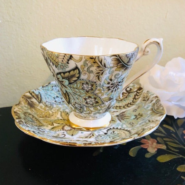 Royal Paisley China - Etsy