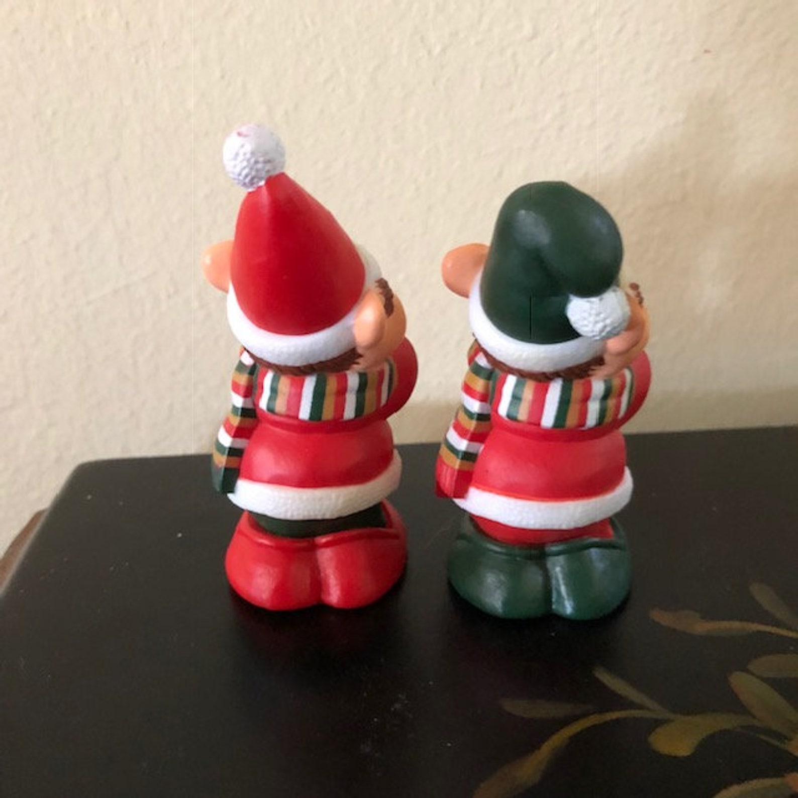 Vintage Hallmark Elf Salt & Pepper Shakers Etsy