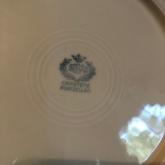 Vintage Sorau Carstens Porzellan Single Salad Plate Free Shipping