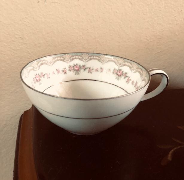 Single Vintage Noritake Glenwood Floral Tea Cup Free Shipping