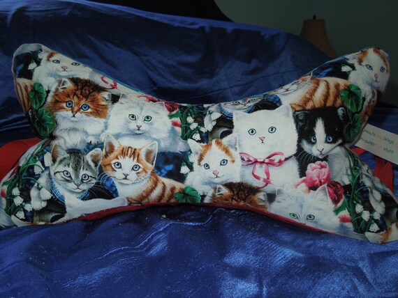 Neck pillow cat pillow relaxation Tabby Cat Neck Pillow, Child's Neck