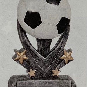 Soccer trophy soccer award customize it with your words