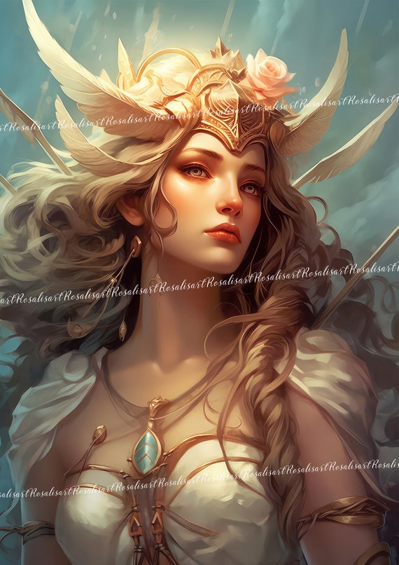 Artemis, Diana Greek Mythology Digital Download Goddess of the Wildlife,  Deer Goddess, Goddess of Nature - Etsy