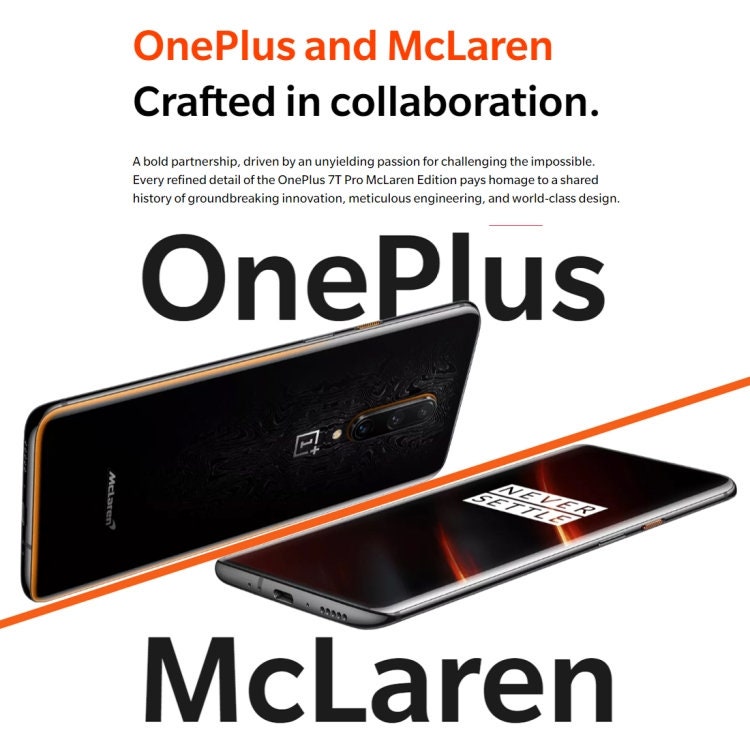 Oneplus 7t Pro Mclaren Limited Edition 48mp Camera 12gb 256gb