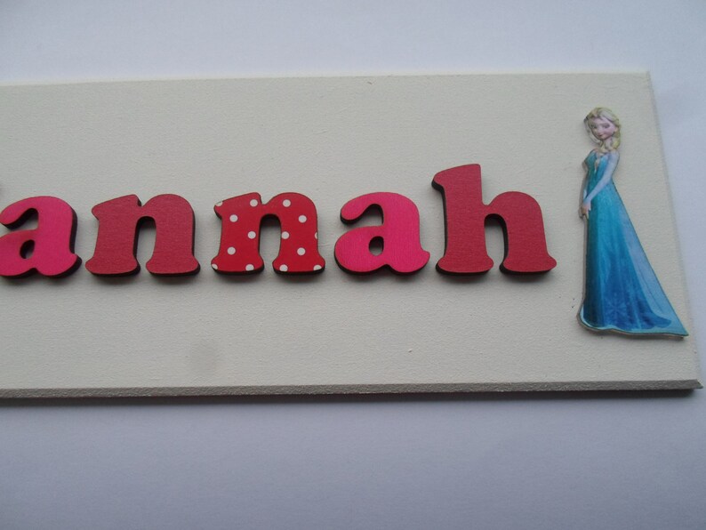 Plaque de porte personnalisée de chambre de filles / signe de | Etsy