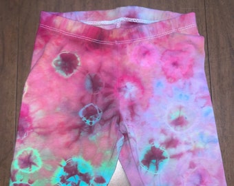 Kids Pinky Tie Dye Leggings, Cat & Jack size Small (6/6X)