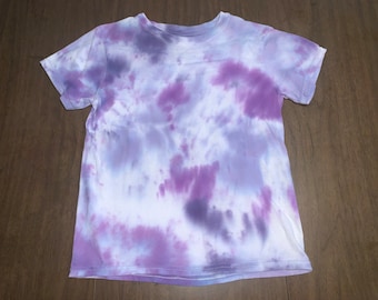 Purple creamsicle Tie Dye Youth TShirt Medium