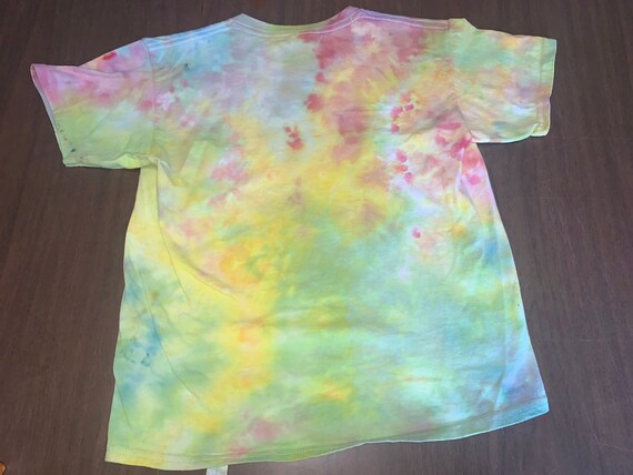 Pink Lemonade Scrunch Tie Dye T-shirt 