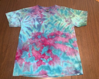 Rainbow Acid Muck Tie Dye Youth TShirt Size XL