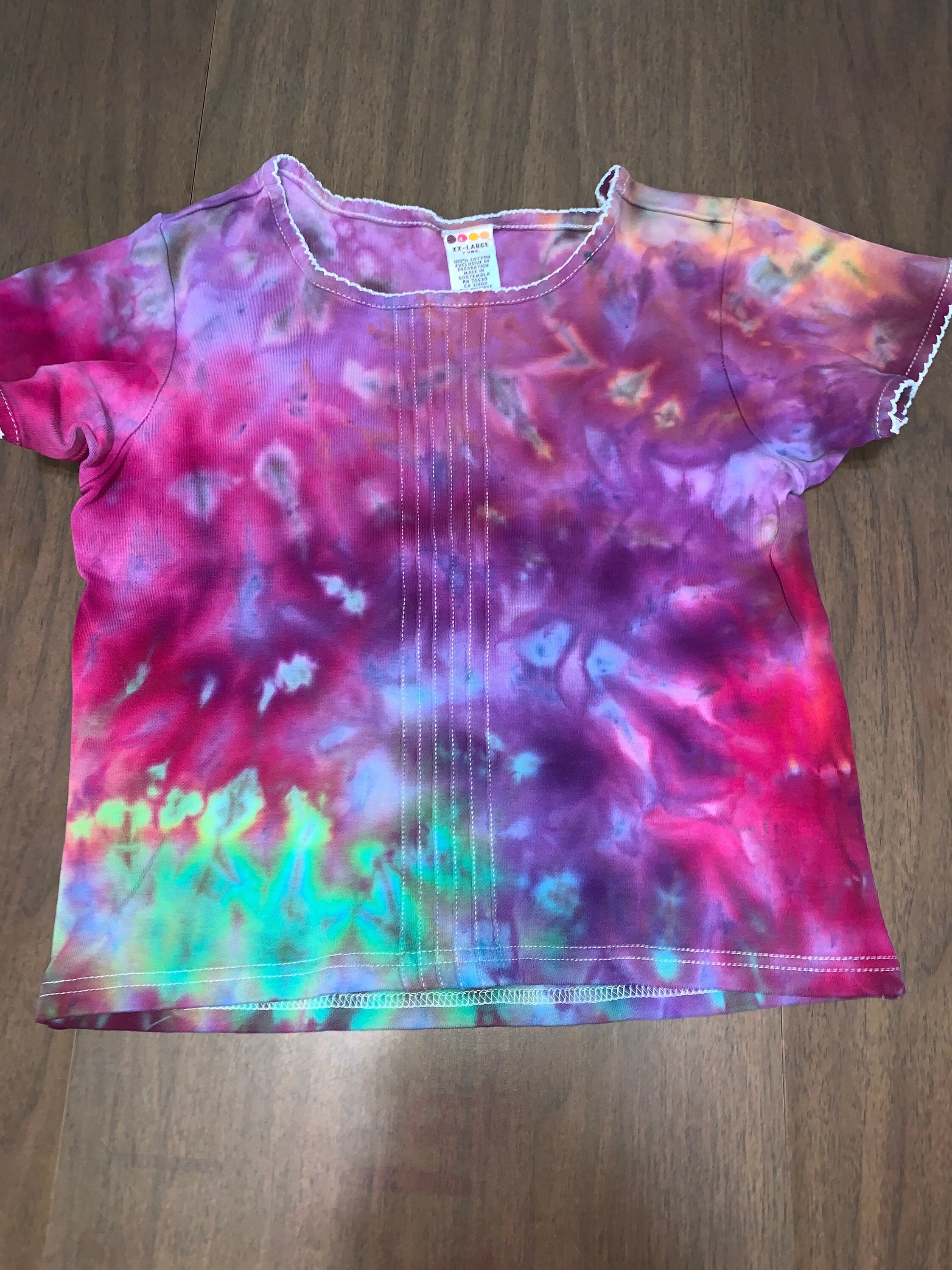 Youth Rainbow Tie Dye t-shirt | Etsy