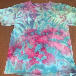 Liquid Rainbow Tie Dye t-shirt, Youth Size XS
