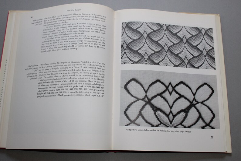 1974 Four Way Bargello Revised by Dorothy Kaestner Needlepoint