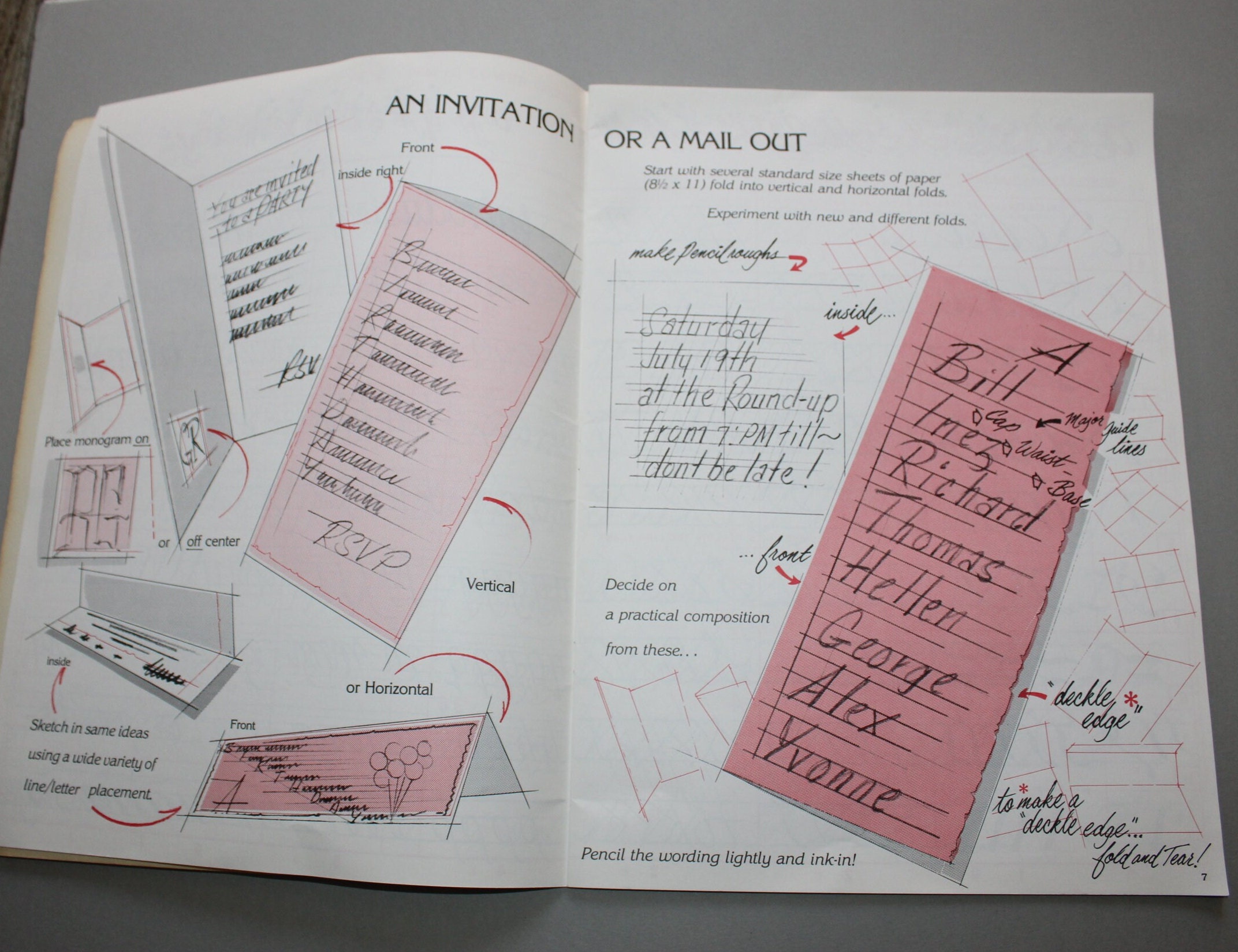 1989 Calligraphy & Lettering 2 No. 211 by Al Mack a Walter Foster How ...