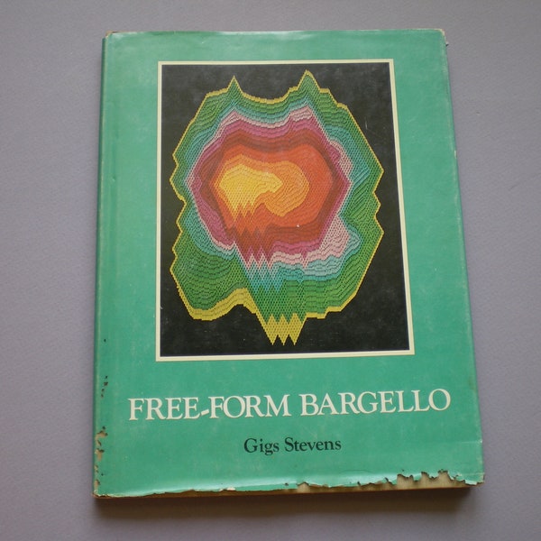 Free Form Bargello by Gigs Stevens Hard cover Embroidery Pattern Book from 1977 design ideas inspiration needlework needlepoint instructions