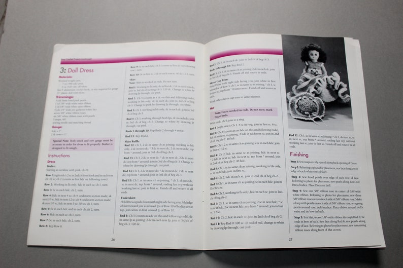 1993 Learn to Crochet in Just One Day Right Handed Version No. 1146 by