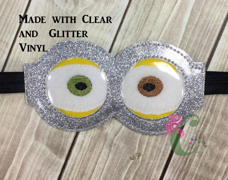 adult headands party favors elastic headbands made to order pretend play Minion Goggles headband kids headbands