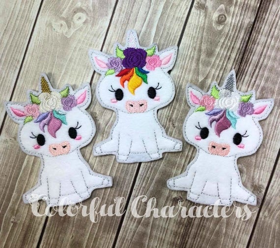 unicorn finger puppets pretend play stocking stuffers