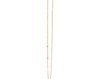 14K Gold-Filled Curb Chain Necklace for Women, Mothers Day Gift for Mom from Daughter, Layering Necklace Gold,Birthday Gift for Teenage Girl