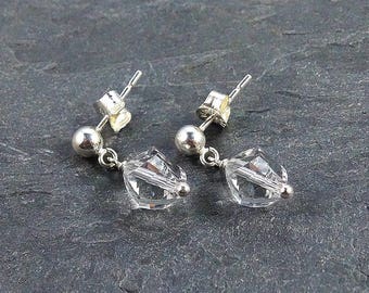 Trending Now Tiny Dangly Silver Earrings, Step Mom Mothers Day Gift, Boho Style Earrings, Sister Birthday Gifts, Unique Gifts for Mom