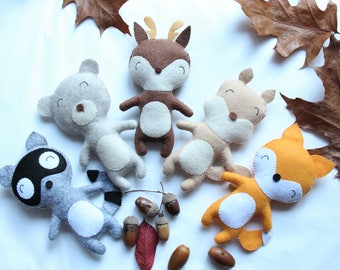 woodlands stuffed animals