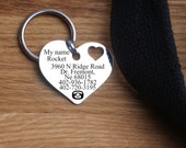 Custom dog tag id, pet id tag, two sides of the laser engraving, Pey Dog Tag Custom, Gift box, Pet tag, Metal necklace, alloyed steel
