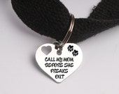 Personalized pet tag id, two sides of the laser engraving, pet id tag, Pey Dog Tag Custom, Gift box, Pet tag, Metal necklace, alloyed steel