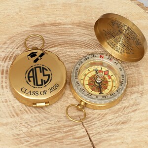 Mens Compass to Our Grandson Custom Graduation Gift Personalized Son ...