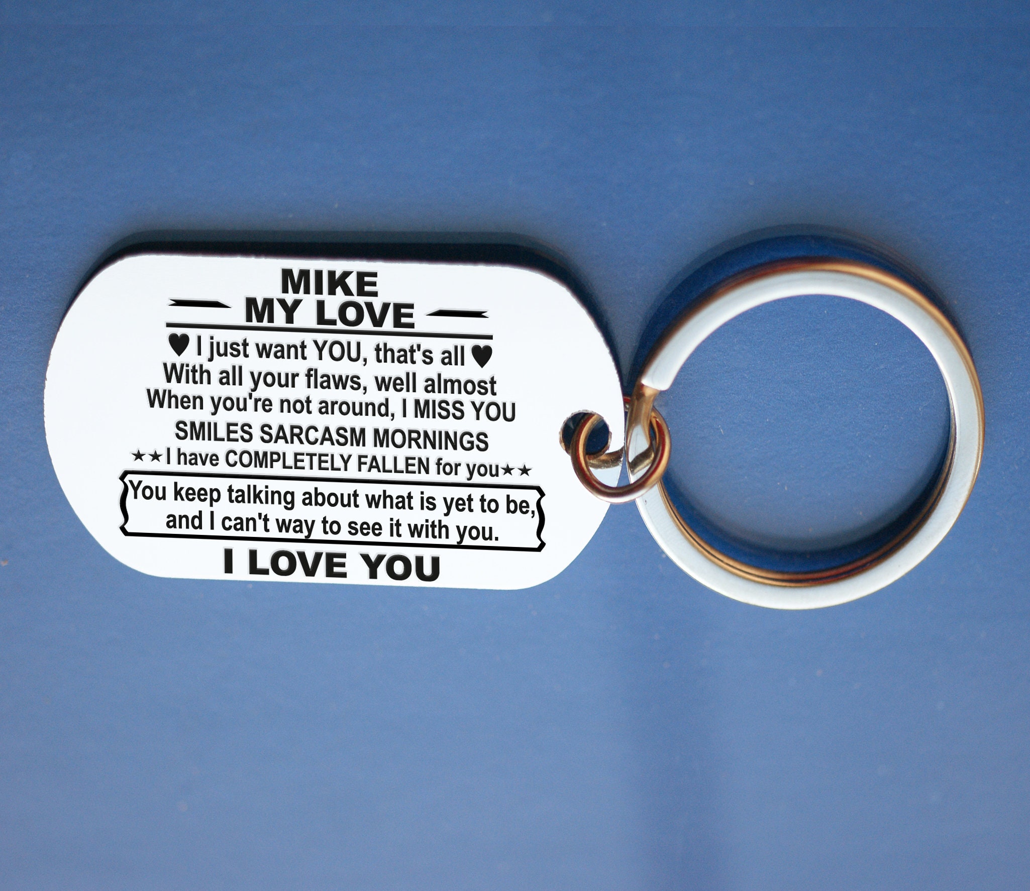 Anniversary gift her gifts husband wedding date gift for him Etsy