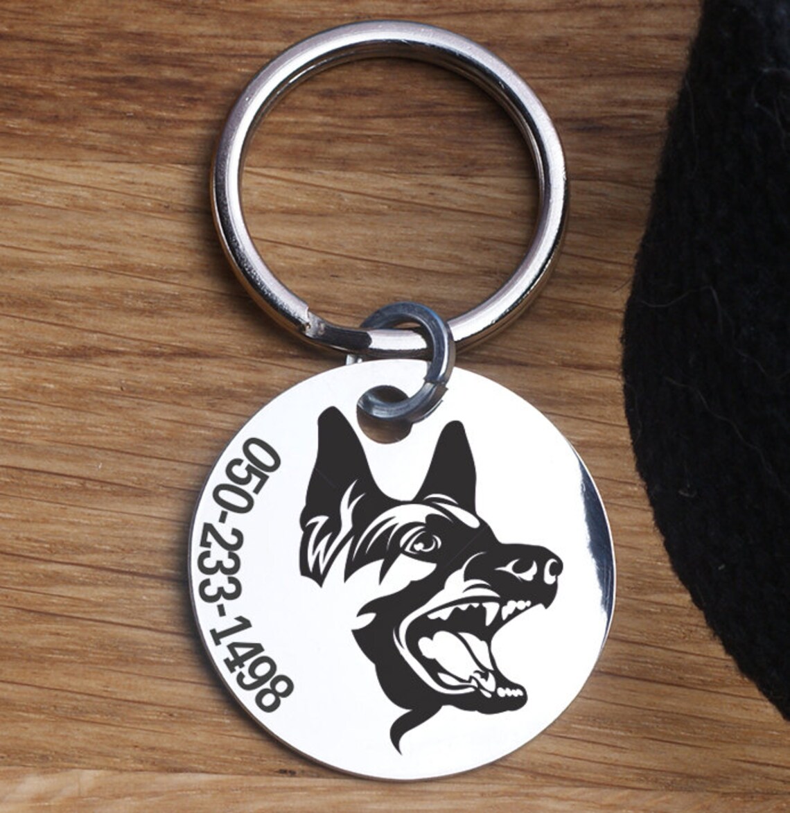 German Shepherd dog tag Dog Pet Tag Hanmade Personalized Pet Etsy