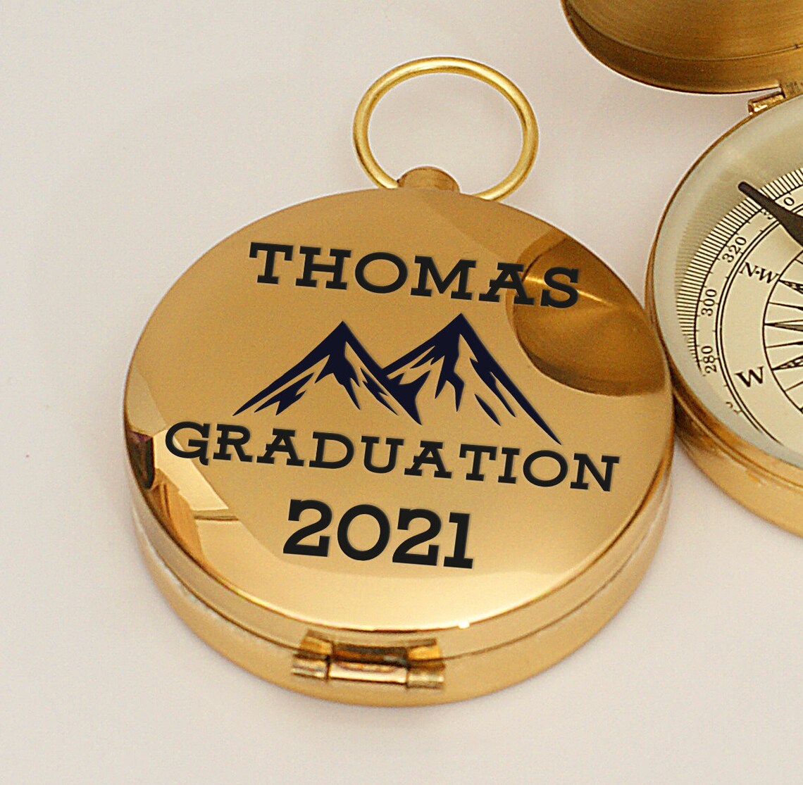 Grandson Graduation gift men's Personalized compass son Etsy