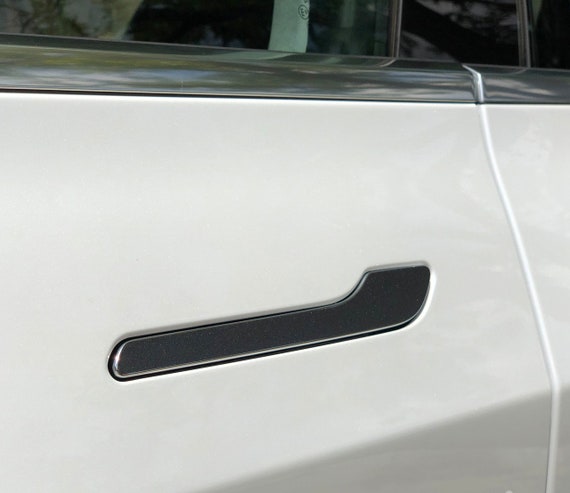 Tesla Model 3 Door Handle Wrap Kit Vinyl Chrome Delete