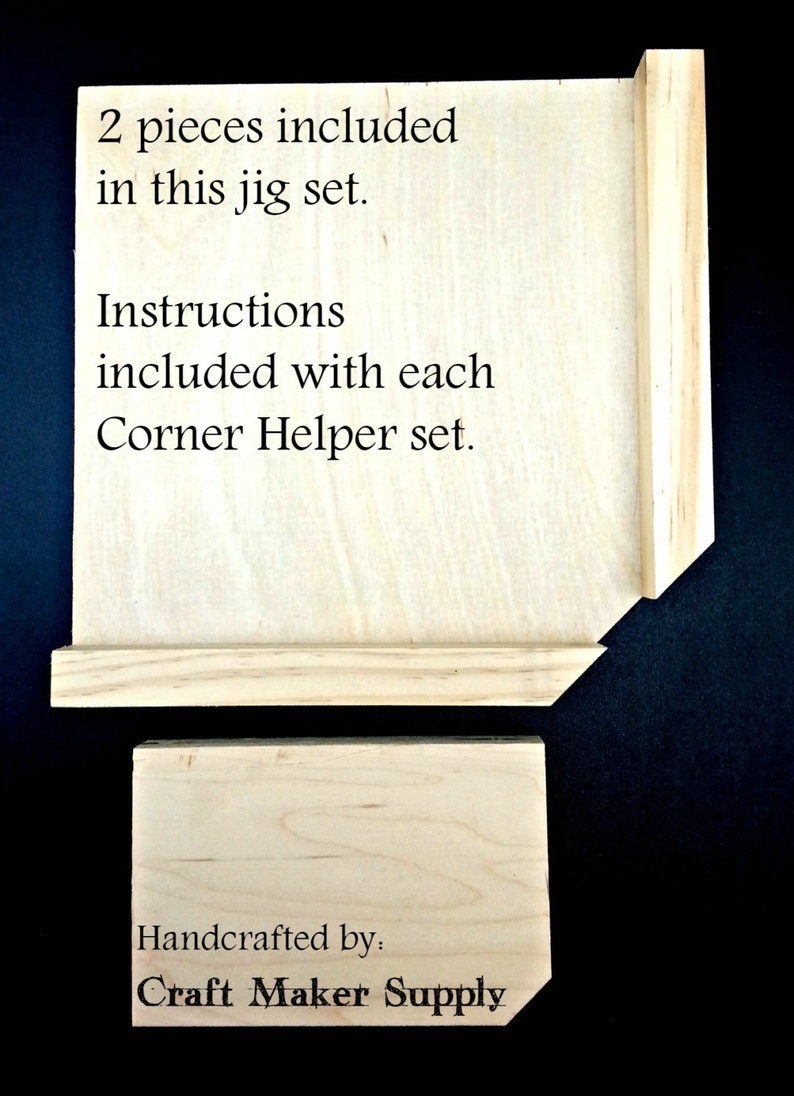 Corner Helper Jig for Soldering Perfect Box Corners Stained Etsy