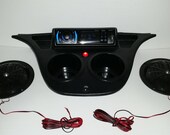 Yamaha DRIVE G29 Golf Cart Stereo Radio system DASH MOUNT Console with speakers