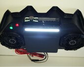 EZGO RXV golf cart stereo radio roof mount console SoundStream and Kicker