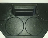 Golf Cart UTV Overhead Stereo Console Radio Housing Holds Four Speakers (EMPTY)