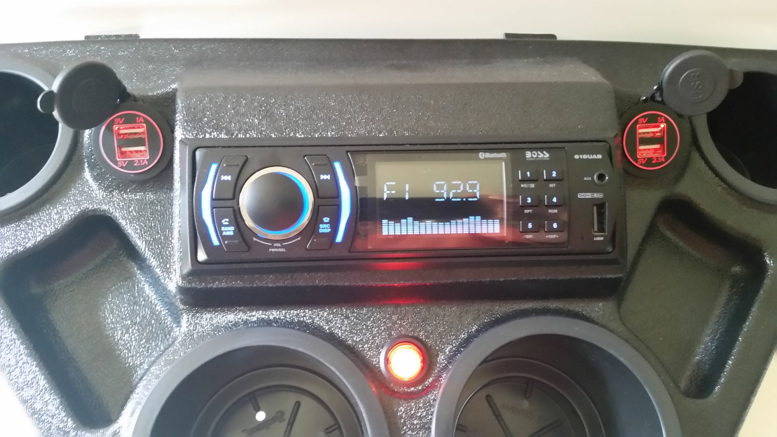 2017 & up Yamaha Drive 2 Golf Cart Stereo Radio Dash Mount Console WITH