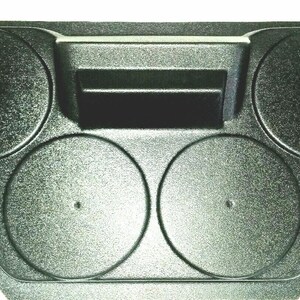 Golf Cart UTV Overhead Stereo Console Radio Housing Holds Four Speakers! (EMPTY)