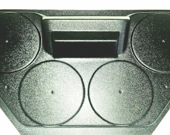Golf Cart UTV Overhead Stereo Console Radio Housing Holds Four Speakers! (EMPTY)