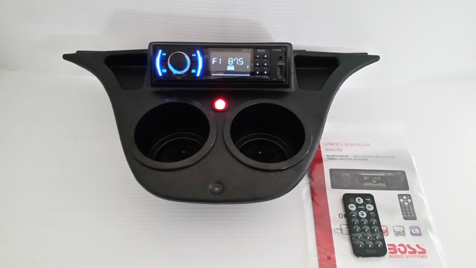 Yamaha DRIVE G29 Golf Cart Stereo Radio System DASH MOUNT Console With