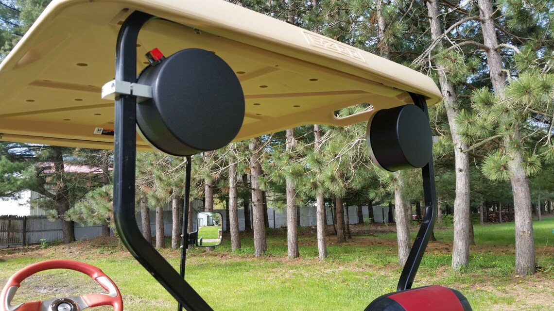 Kicker Golfcart Speakers Pods Club Car EZ Go Yamaha Radio Stereo